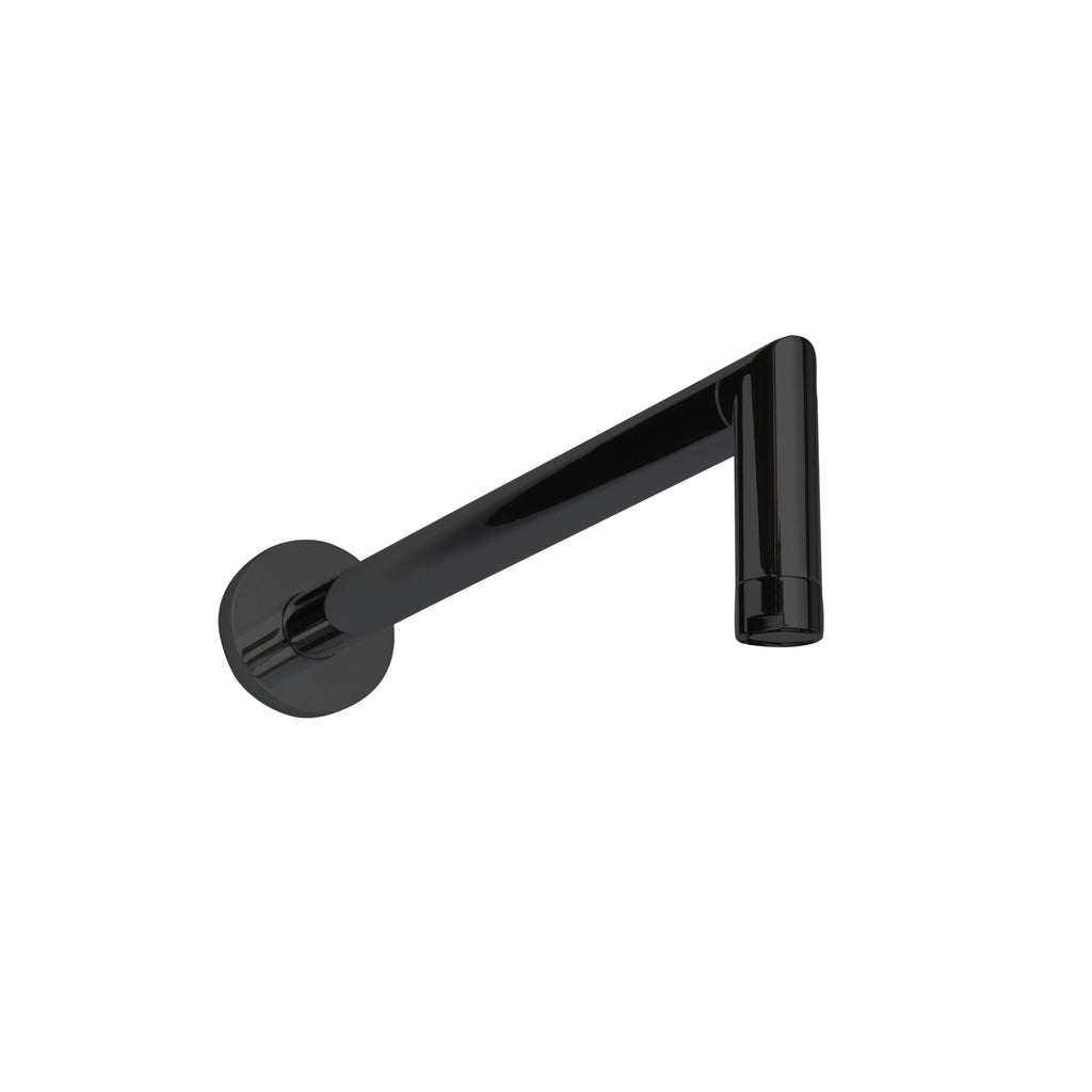 ThermaSol 16" - 90 Degree Wall Shower Arm Round in Matte Black Finish Matte Black / Round ThermaSol 15-1000-mb.jpg