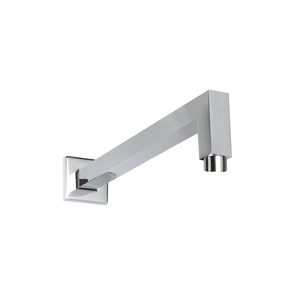 ThermaSol 16" - 90 Degree Wall Shower Arm Square in Polished Chrome Finish Polished Chrome / Square ThermaSol 15-1004-pc.jpg