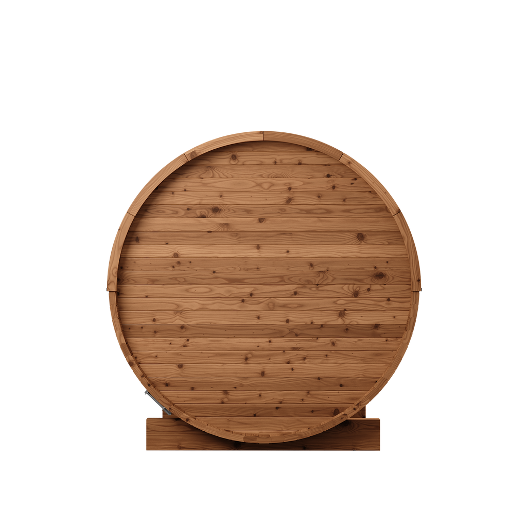 Thermory Barrel Sauna 55 DIY Kit 2 Person Sauna Builder Thermally Modified Spruce Thermory Back_f56fcfc9-0e7d-4da0-8c5d-17a7c3577d31.png