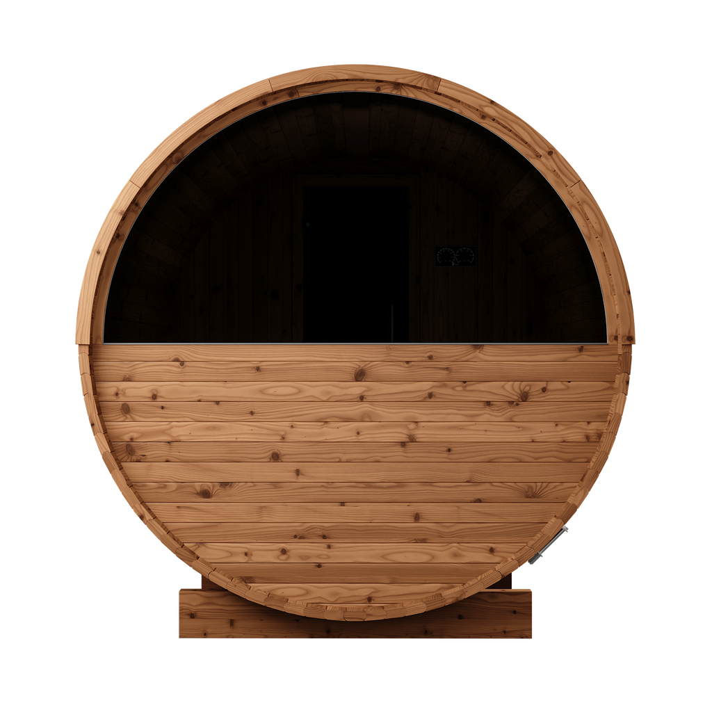 Thermory 4 Person Barrel Sauna No 60 DIY Kit with Porch and Window Thermally Modified Spruce Thermory Back_db655416-57bb-46aa-88b3-7dcea7940c76.png