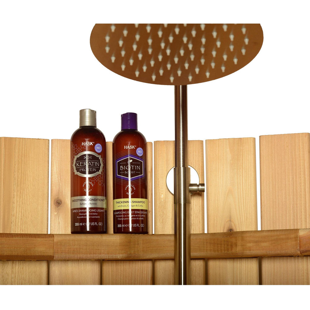 Almost Heaven Ellipse Outdoor Shower Rustic Cedar / No Floor / Nickel,Rustic Cedar / No Floor / Onyx,Rustic Cedar / Floor / Nickel,Rustic Cedar / Floor / Onyx,Clear Cedar / No Floor / Nickel,Clear Cedar / No Floor / Onyx,Clear Cedar / Floor / Nickel,Clear