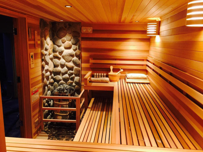 Finlandia Sauna 6' x 10' x 7' Pre-Cut Sauna Kit Standard Option / 7 Foot Tall / No Backrest,Standard Option / 7 Foot Tall / Backrest + $429.00,Standard Option / 7 Foot Tall / Backrest & Skirts + $1869.00,Standard Option / 8 Foot Tall + $454.08 / No Backre