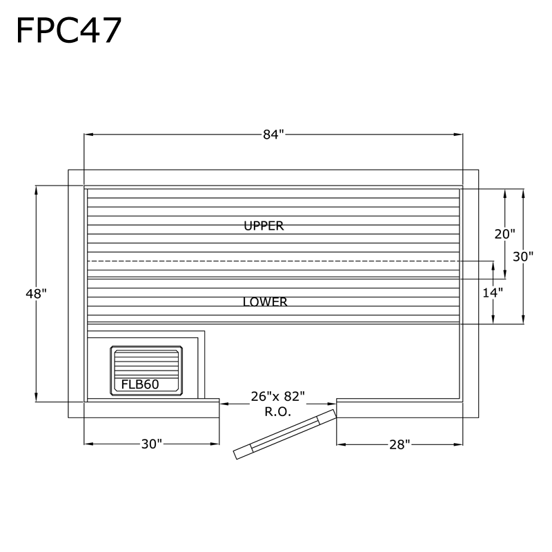 Finlandia Sauna 4' x 7' x 7' Pre-Cut Sauna Kit Standard Option / 7 Foot Tall / No Backrest,Standard Option / 7 Foot Tall / Backrest - $300.30,Standard Option / 7 Foot Tall / Backrest & Skirts + $1140.30,Standard Option / 8 Foot Tall - $312.18 / No Backres