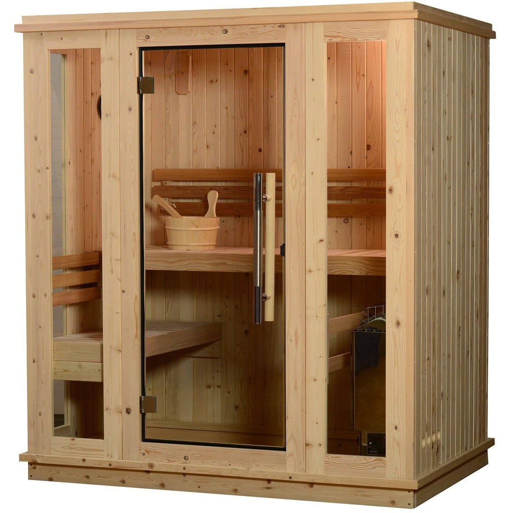 Almost Heaven Auburn 3 Person Indoor Sauna Respite Series Fir,Rustic Cedar Almost Heaven Sauna Respite_Auburn_Rustic_White_BG_1024x1024_2x_4e04858b-6927-4fb0-a283-0ddfb6e6138f.jpg