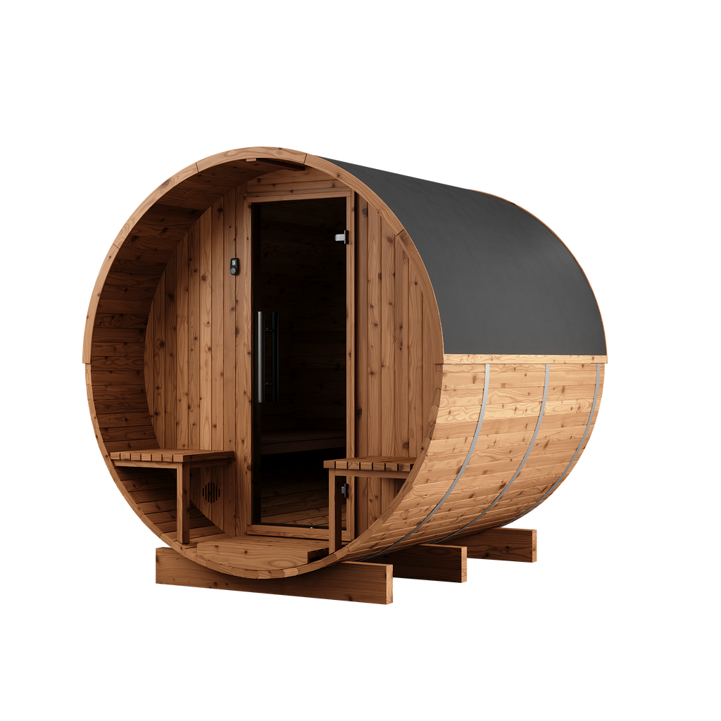 Thermory 4 Person Barrel Sauna No 61 DIY Kit with Porch Thermally Modified Spruce Thermory Right_pvc_8c3d688f-ffd8-4304-9561-98770063d31c.png