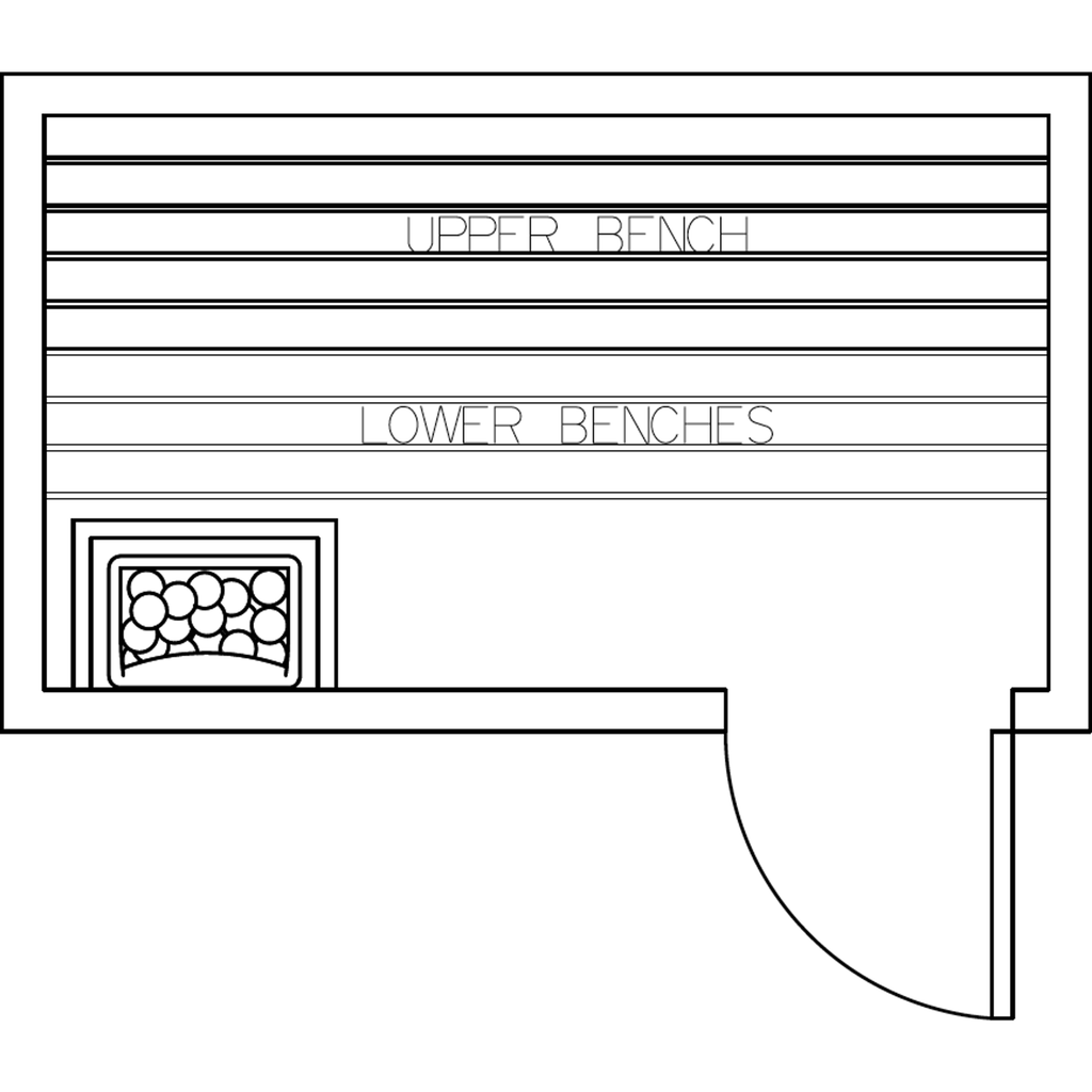 Finnish Sauna Builders 4' x 7' x 7' Pre-Cut Sauna Kit Option 1 / 7 Foot Tall / No Backrest,Option 1 / 7 Foot Tall / Backrest - $300.30,Option 1 / 8 Foot Tall - $312.18 / No Backrest,Option 1 / 8 Foot Tall - $312.18 / Backrest - $300.30 Finnish Sauna Build