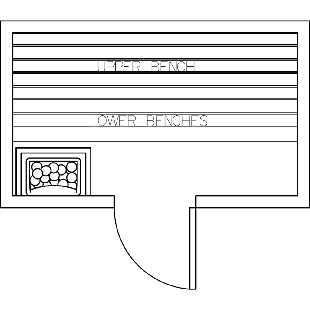 Finnish Sauna Builders 4' x 7' x 7' Pre-Cut Sauna Kit Option 3 / 7 Foot Tall / No Backrest,Option 3 / 7 Foot Tall / Backrest - $300.30,Option 3 / 8 Foot Tall - $312.18 / No Backrest,Option 3 / 8 Foot Tall - $312.18 / Backrest - $300.30 Finnish Sauna Build