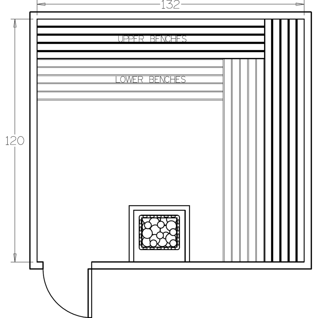 Finnish Sauna Builders 10' x 11' x 7' Pre-Cut Sauna Kit Option 5 / 7 Foot Tall / No Backrest,Option 5 / 7 Foot Tall / Backrest + $471.90,Option 5 / 8 Foot Tall + $595.98 / No Backrest,Option 5 / 8 Foot Tall + $595.98 / Backrest + $471.90 Finnish Sauna Bui