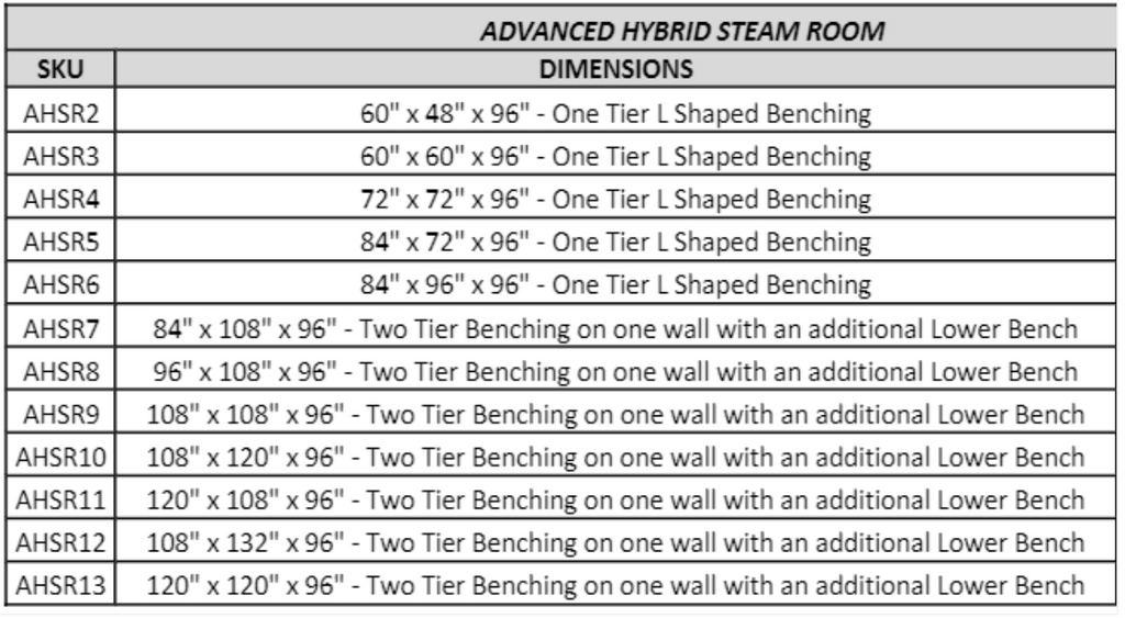 Scandia Advanced Hybrid Steam Room 60" x 48" x 96",60" x 60" x 96",72" x 72" x 96",84" x 72" x 96" Scandia Screenshot2024-01-13at9.21.10PM.png