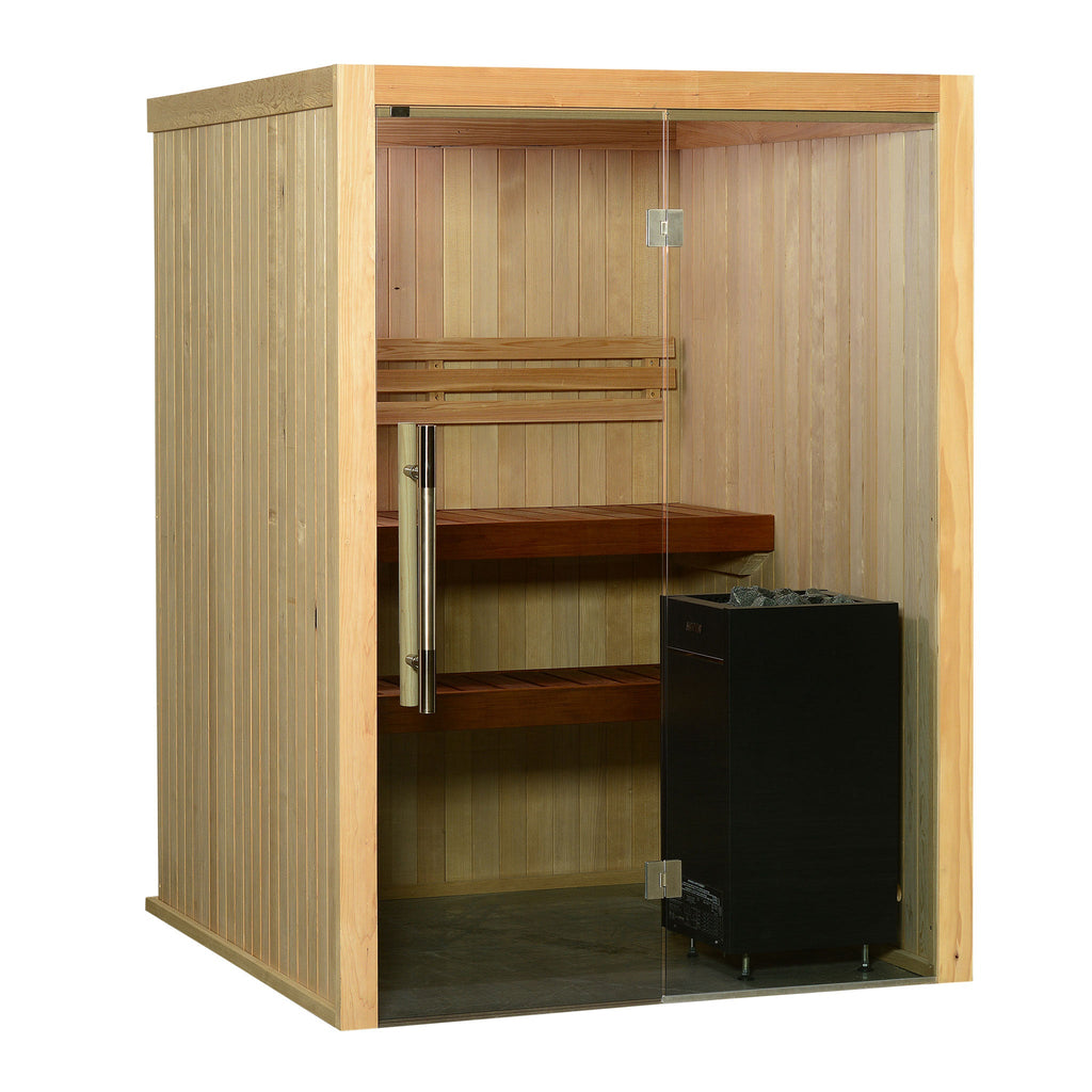 Almost Heaven Serena 3 Person Indoor Sauna Fir,Rustic Cedar Almost Heaven Sauna Serena_Vision3PBrownA.jpg