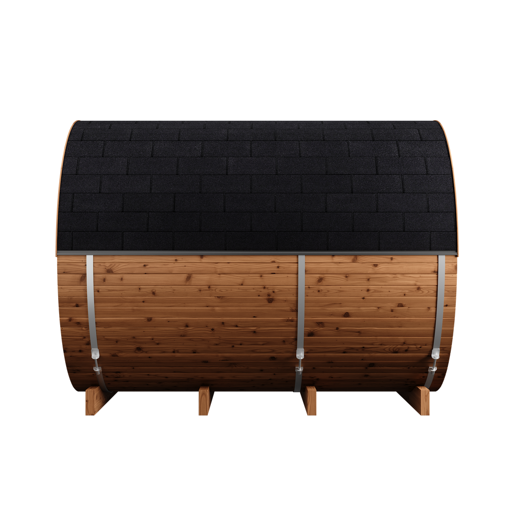 Thermory 4 Person Barrel Sauna No 81 DIY Kit with Changing Room Thermally Modified Spruce Thermory Side_69bcd5ab-9212-4a91-aa5f-eae16f036373.png