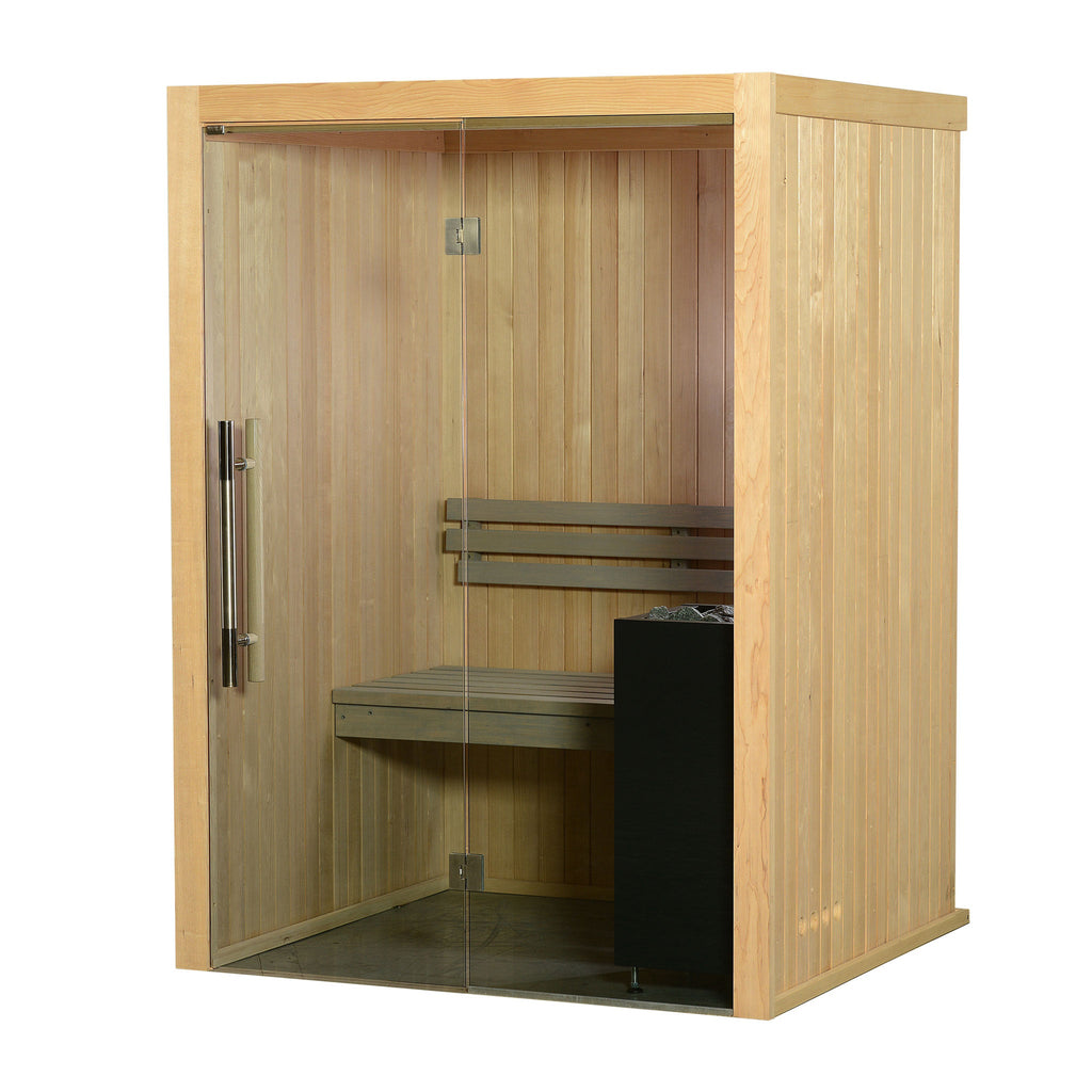 Almost Heaven Spectacle 2 Person Indoor Sauna Fir,Rustic Cedar Almost Heaven Sauna Spectacle_Vision2PGreyB.jpg