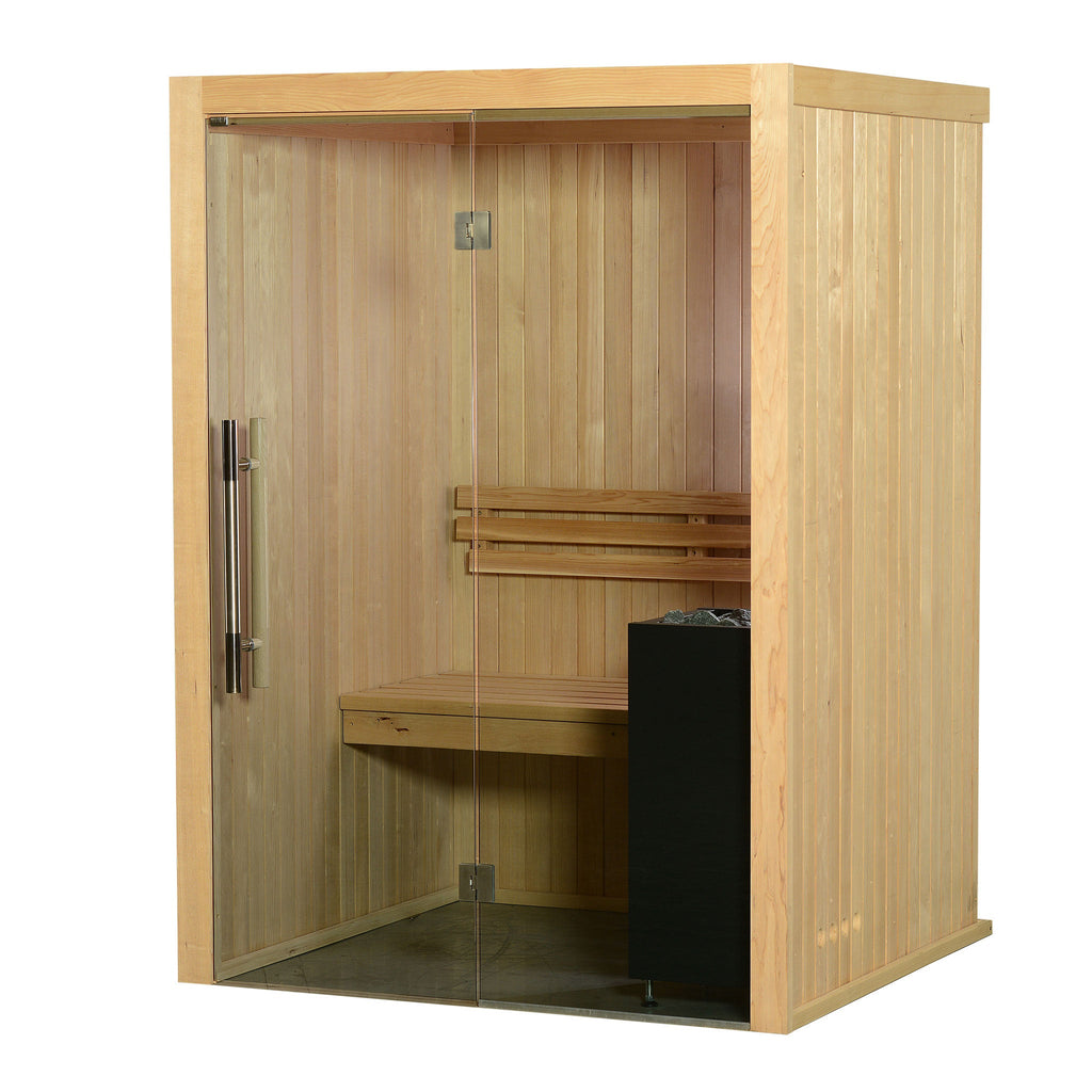 Almost Heaven Spectacle 2 Person Indoor Sauna Fir,Rustic Cedar Almost Heaven Sauna Spectacle_Vision2PNaturalB.jpg