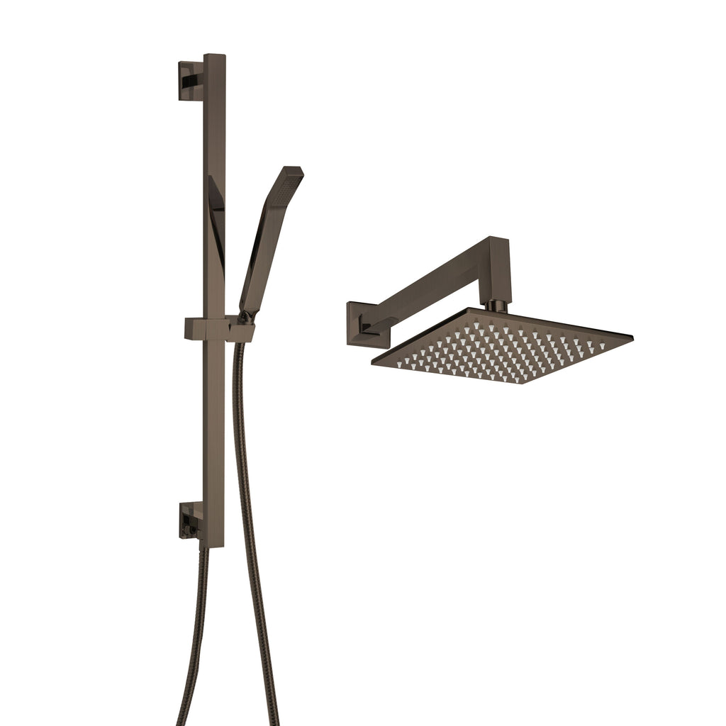 ThermaSol Complete Shower Package Square in Oil Rubbed Bronze Finish Oil Rubbed Bronze / Square ThermaSol cspsq-orb.jpg