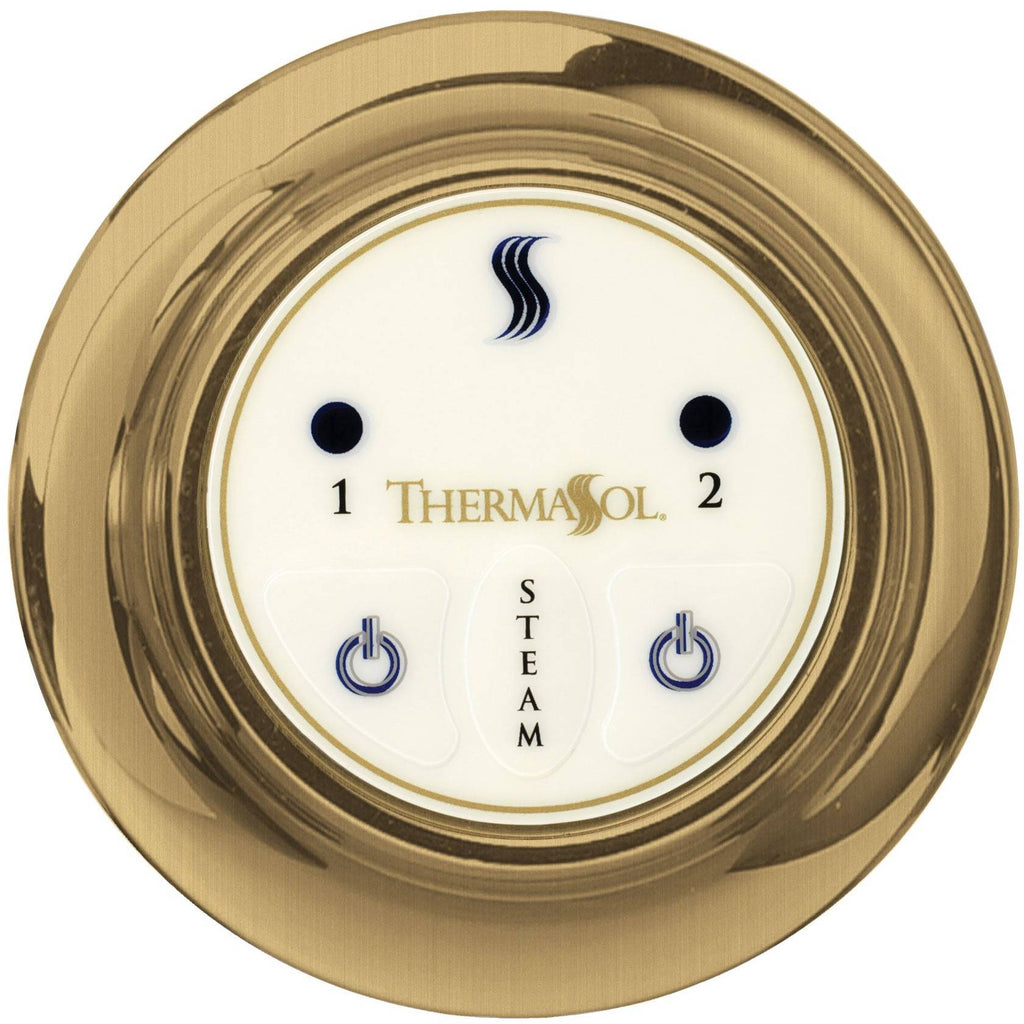 ThermaSol Easy Start Control Round in Satin Brass Finish Satin Brass / Round ThermaSol est-sb.jpg