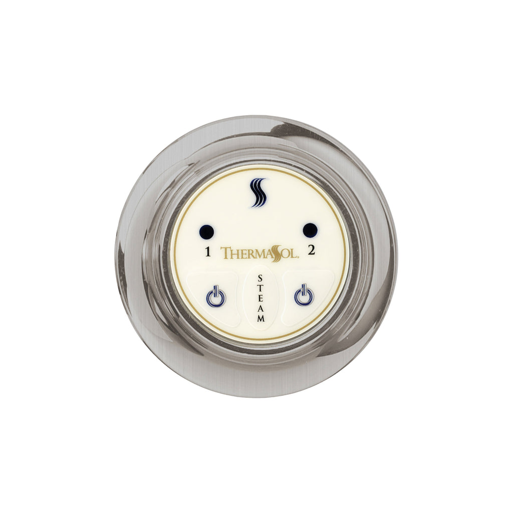 ThermaSol Easy Start Control Round in Satin Chrome Finish Satin Chrome / Round ThermaSol est-sc.jpg