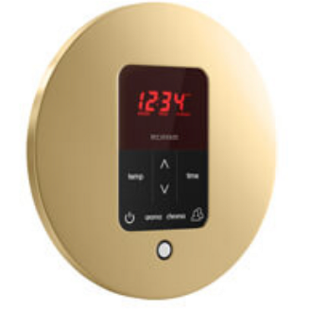 iTempoPlus Control Round / PB - Polished Brass Mr Steam iTempoPlusRound-PolishedBrass.png