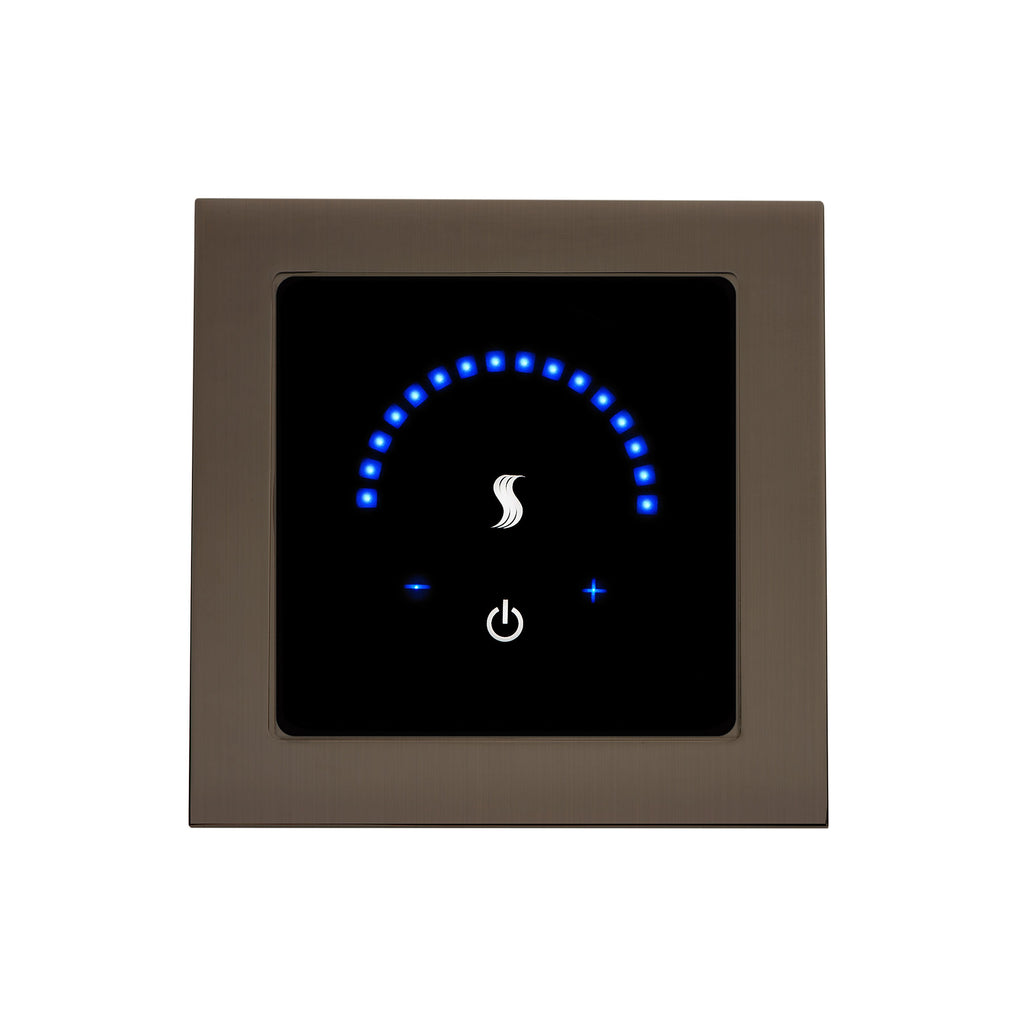 ThermaSol MicroTouch Controller Square in Oil Rubbed Bronze Finish Oil Rubbed Bronze / Square ThermaSol mtmr-orb.jpg