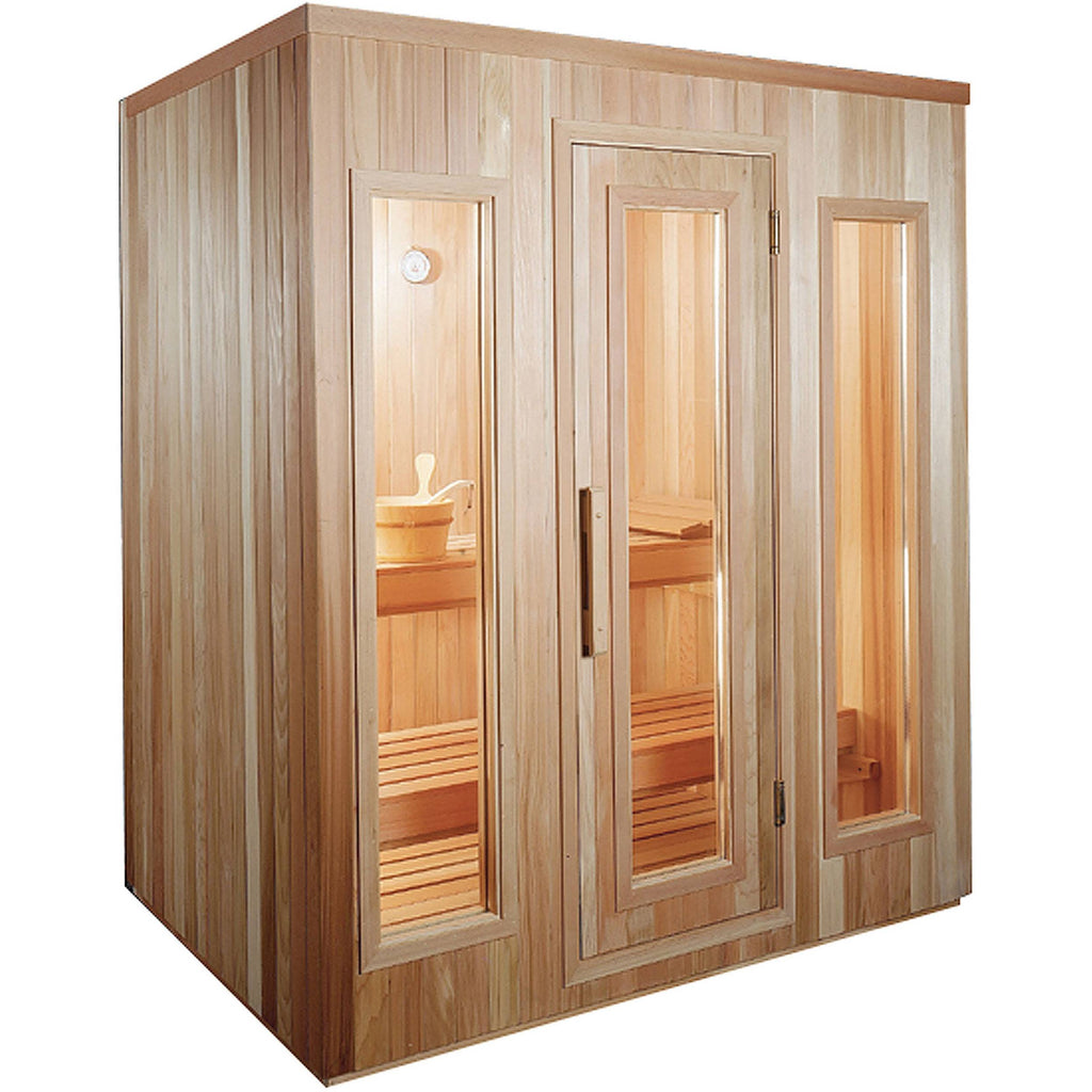 ThermaSol Traditional Sauna Room - Modular - 4x6 - 4.5kW Heater ThermaSol tms46bic.jpg