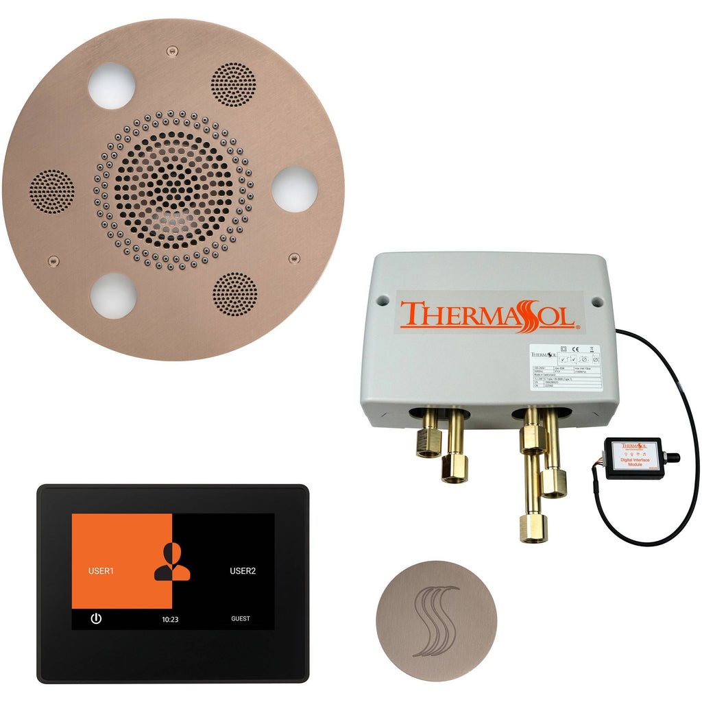 ThermaSol Total Wellness Package with 7" ThermaTouch Round in Satin Nickel Finish Satin Nickel / Round / 7" ThermaSol twp7r-sn.jpg