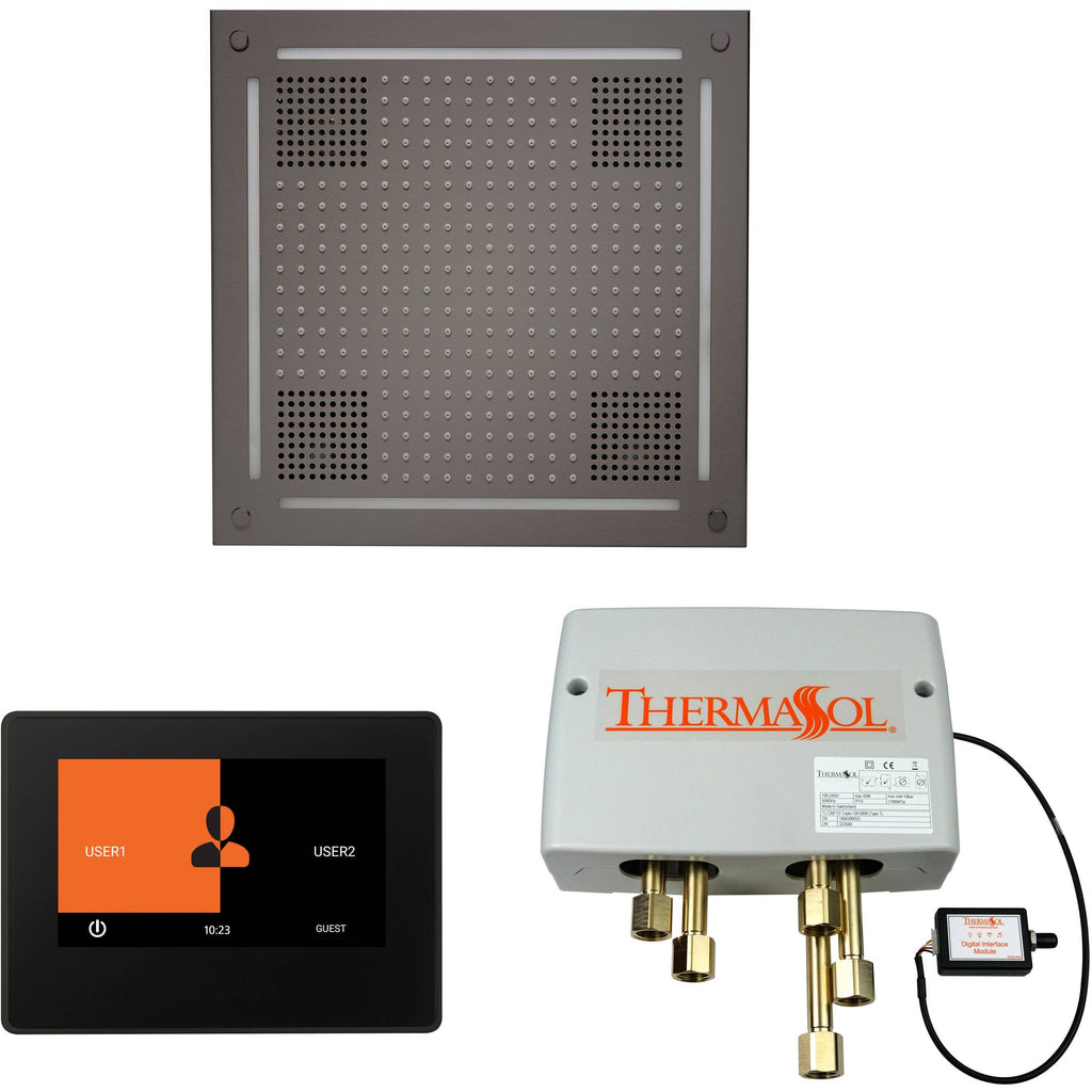 ThermaSol Wellness Hydrovive Shower Package with 7" ThermaTouch Square in Black Nickel Finish Black Nickel / Square / 7" ThermaSol whsp7s-bn.jpg