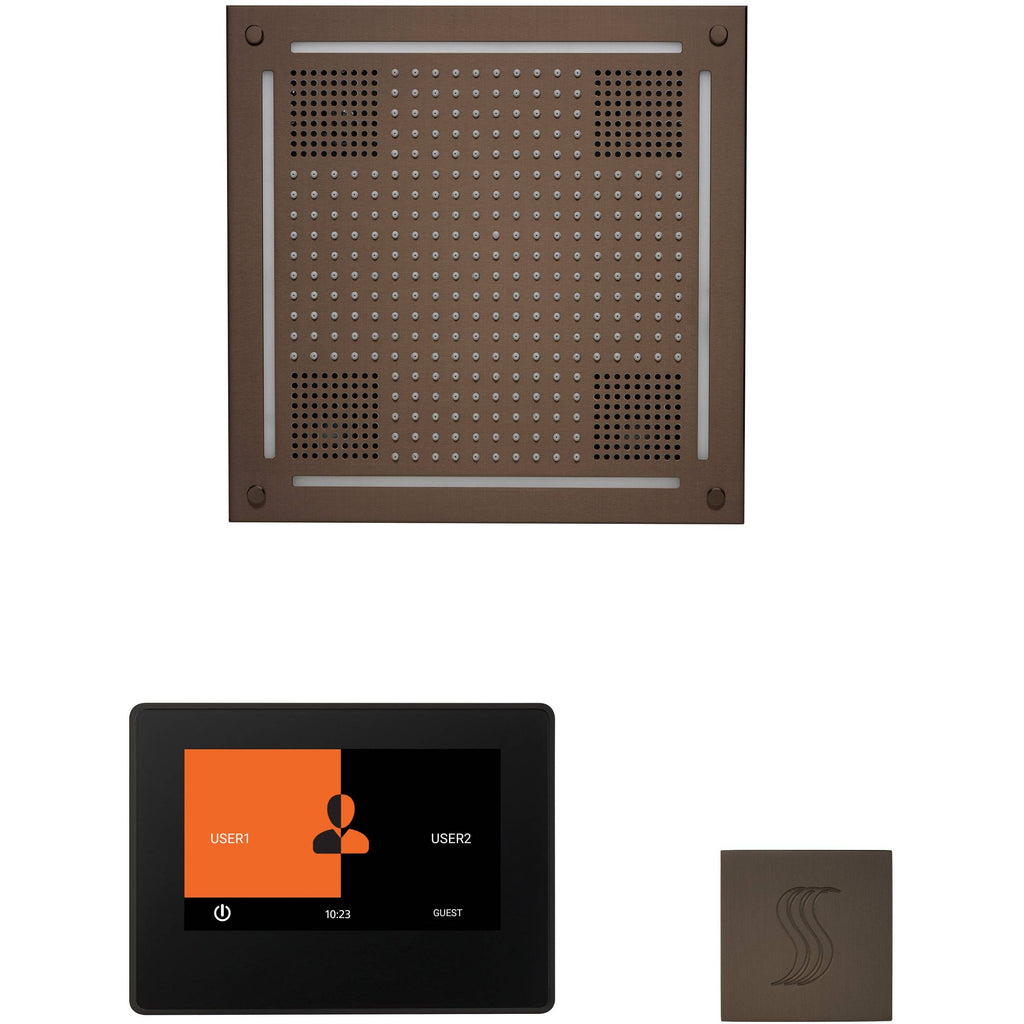 ThermaSol wellness Hydrovive Steam Package with 7" ThermaTouch Square in Oil Rubbed Bronze Finish Oil Rubbed Bronze / Square / 7" ThermaSol whstp7s-orb_9c84023b-fee8-4fb9-b3f2-edb4411d49ec.jpg