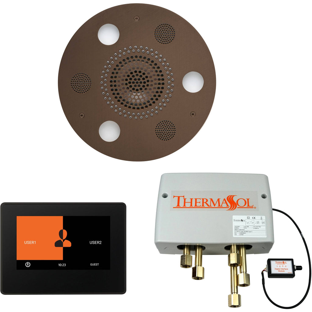 ThermaSol Wellness Shower Package with 7" ThermaTouch Round in Oil Rubbed Bronze Finish Oil Rubbed Bronze / Round / 7" ThermaSol wsp7r-orb.jpg