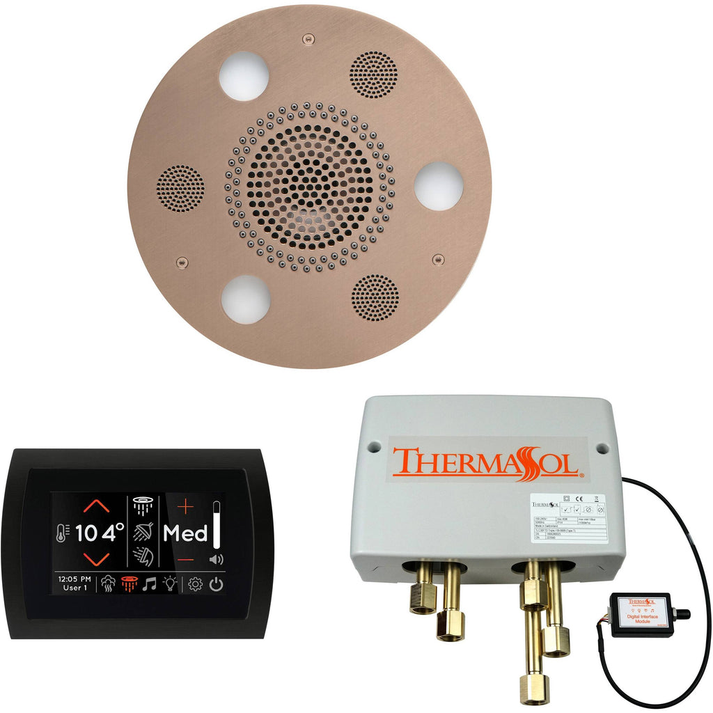 ThermaSol Wellness Shower Package with SignaTouch Round in Satin Nickel Finish Satin Nickel / Round ThermaSol wspsr-sn.jpg