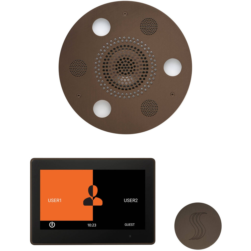 ThermaSol Wellness Steam Package with 10" ThermaTouch Round in Oil Rubbed Bronze Finish Oil Rubbed Bronze / Round / 10" ThermaSol wstp10r-orb.jpg