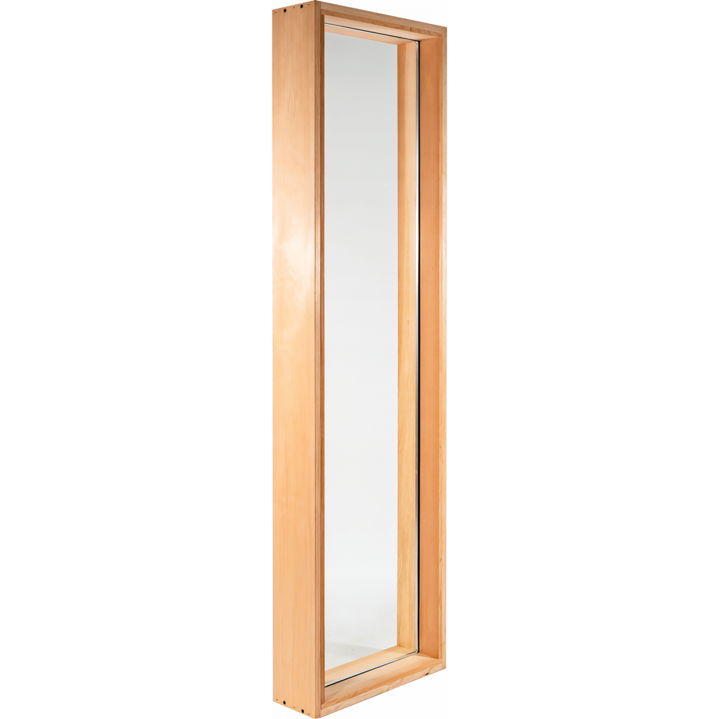 Finnish Sauna Builders Clear Glass Window 16" x 60" Tempered Thermo Glass Finnish Sauna Builders 16x60-3.png