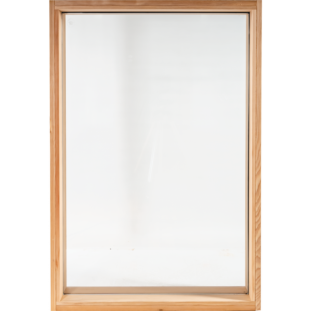 Finnish Sauna Builders Clear Glass Window 24" x 36" Tempered Thermo Glass Finnish Sauna Builders 24x36.png