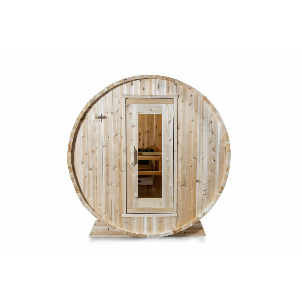 Dundalk Harmony Barrel Sauna 6'6" x 6'6" Dundalk LeisureCraft DLC--43.jpg