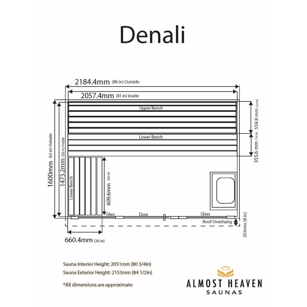 Almost Heaven Denali 6 Person Indoor Sauna Luxury Series - Rustic Cedar Almost Heaven Sauna Denali_1024x1024_2x_e91813c8-4fb1-45be-8e6e-f003992226f9.jpg