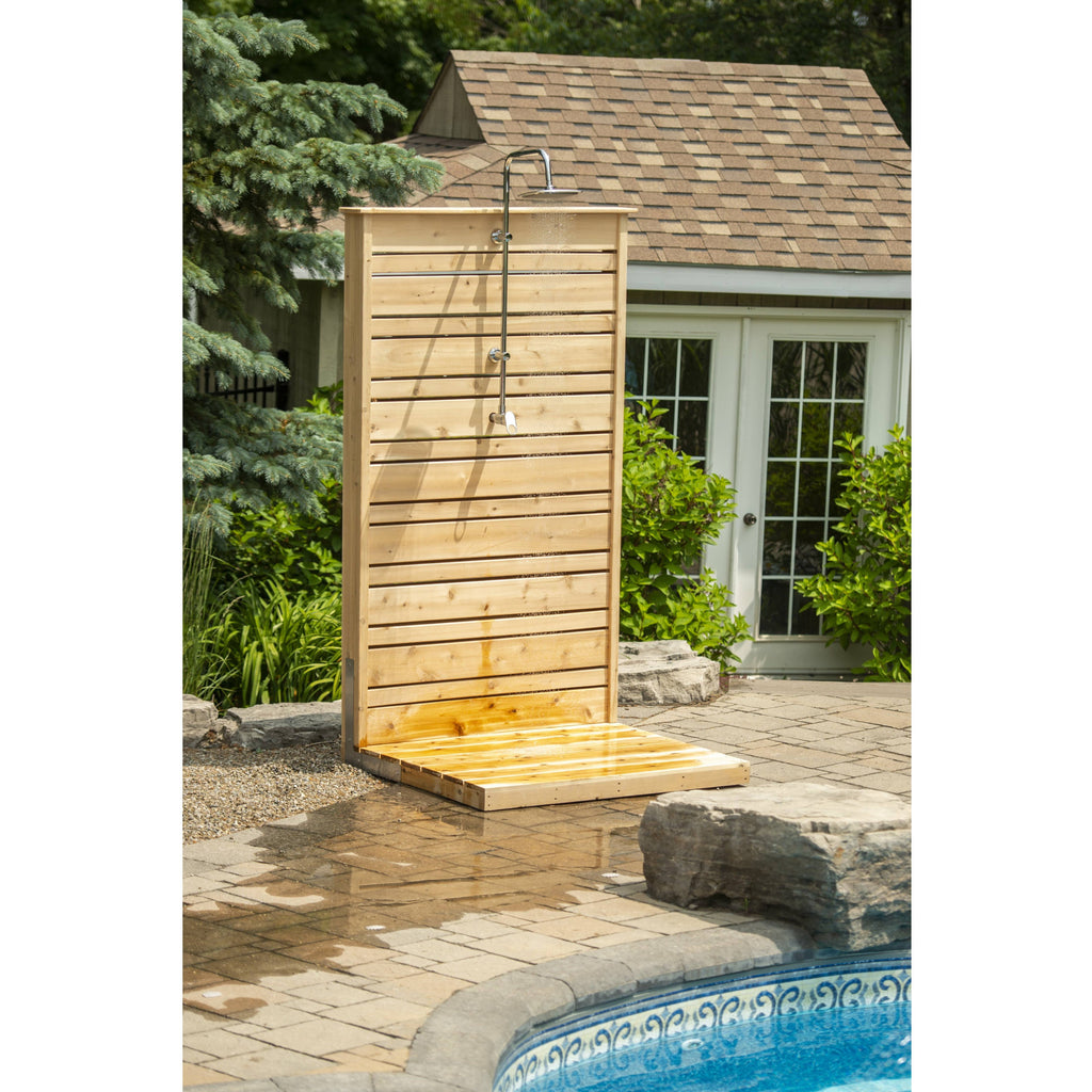 Dundalk Savannah Standing Outdoor Shower Dundalk LeisureCraft Print-3534.jpg