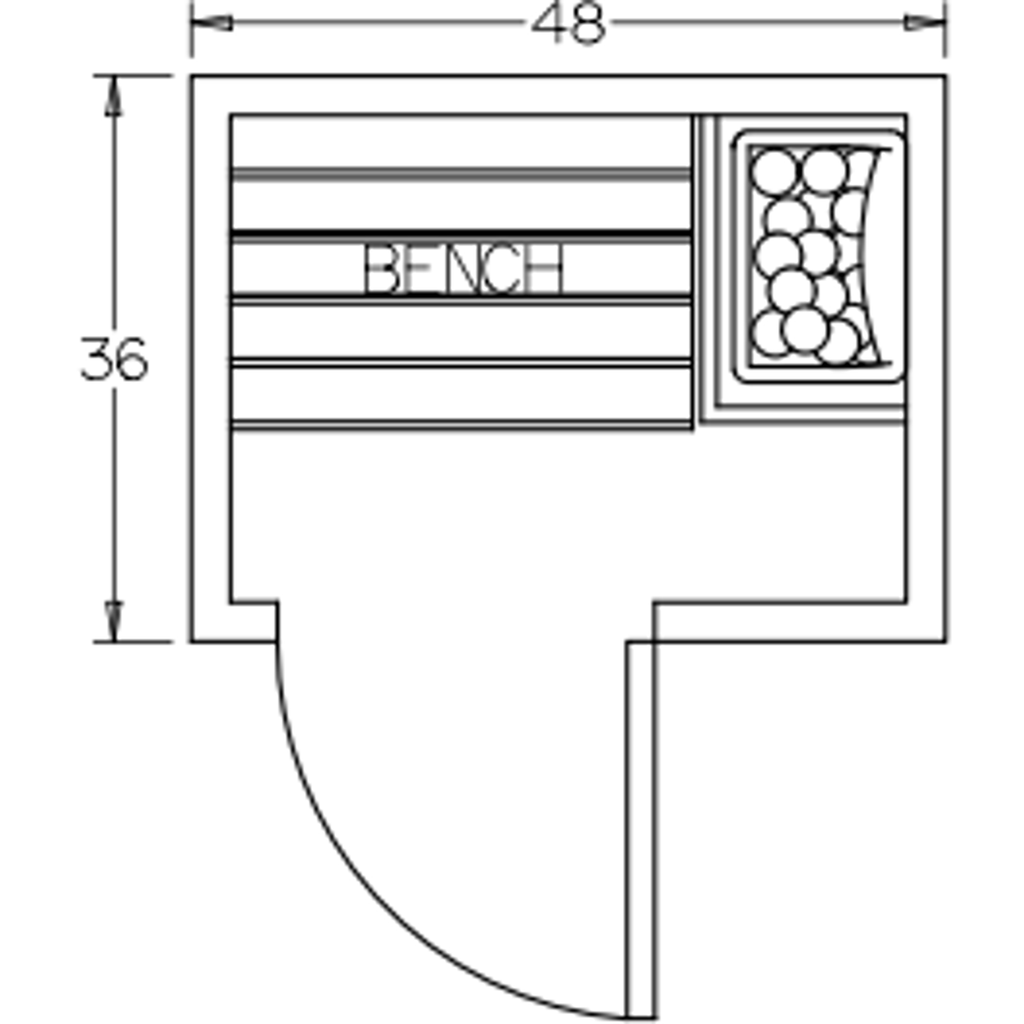 Finnish Sauna Builders 3' x 4' x 7' Pre-Built Indoor Sauna Kit Clear Cedar / Option 3 Finnish Sauna Builders ScreenShot2022-10-04at9.22.05AM.png