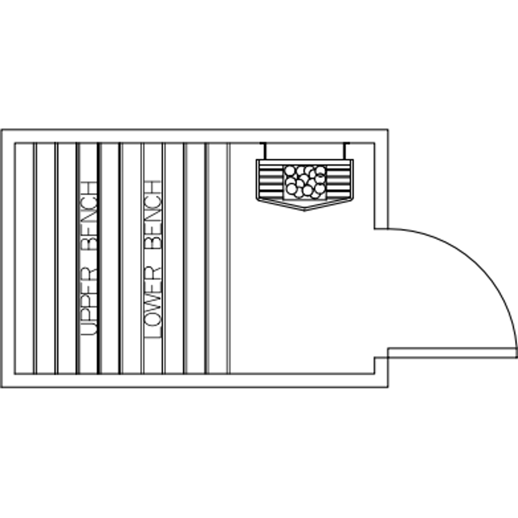 Finnish Sauna Builders 4' x 6' x 7' Pre-Built Indoor Sauna Kit Clear Cedar / Option 4 Finnish Sauna Builders ScreenShot2022-10-04at9.57.24AM.png