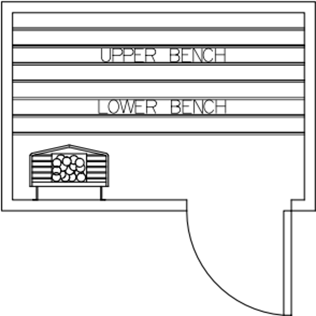 Finnish Sauna Builders 4' x 6' x 7' Pre-Built Indoor Sauna Kit Clear Cedar / Option 5 Finnish Sauna Builders ScreenShot2022-10-04at9.57.31AM.png