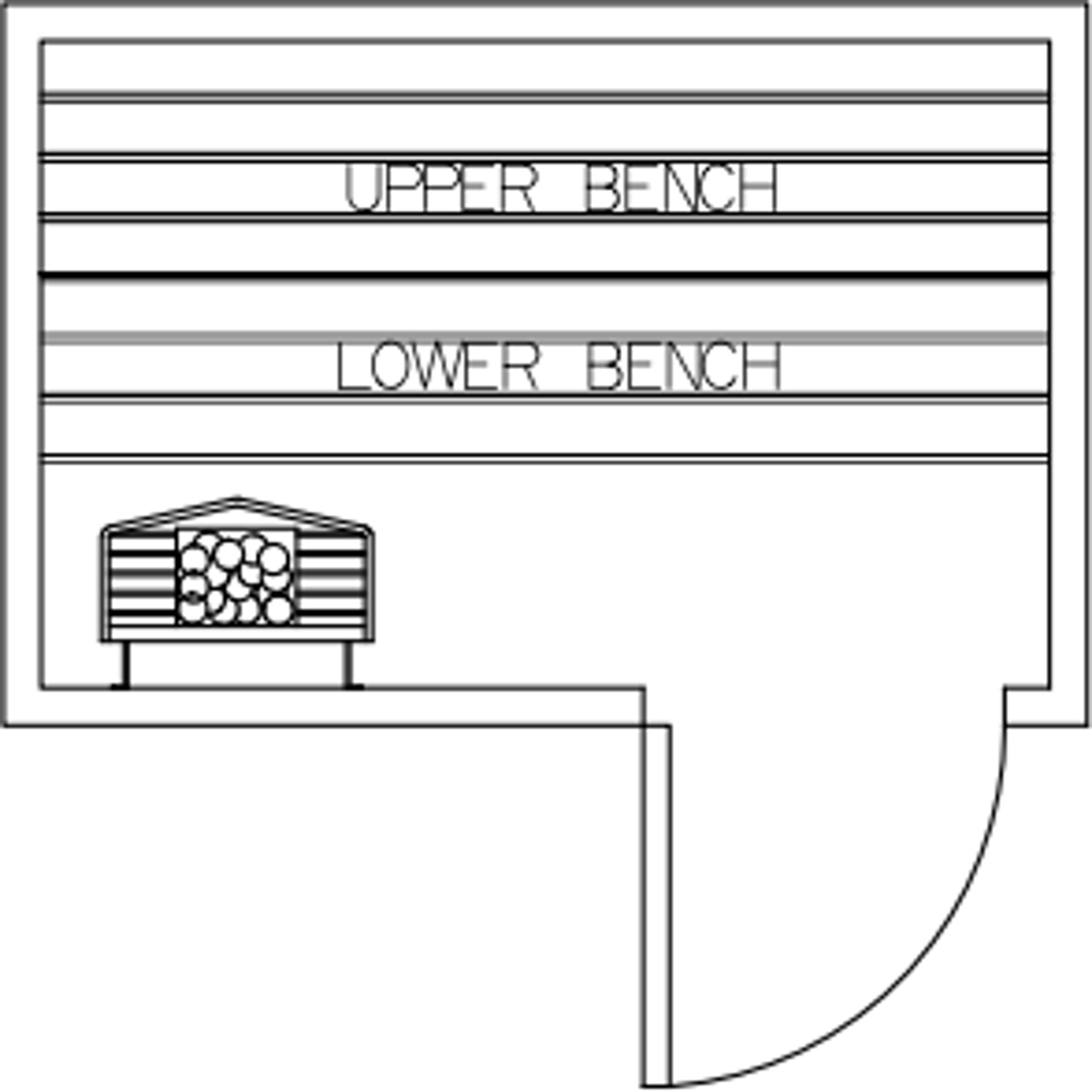 Finnish Sauna Builders 4' x 6' x 7' Pre-Built Indoor Sauna Kit Clear Cedar / Option 6 Finnish Sauna Builders ScreenShot2022-10-04at9.57.40AM.png