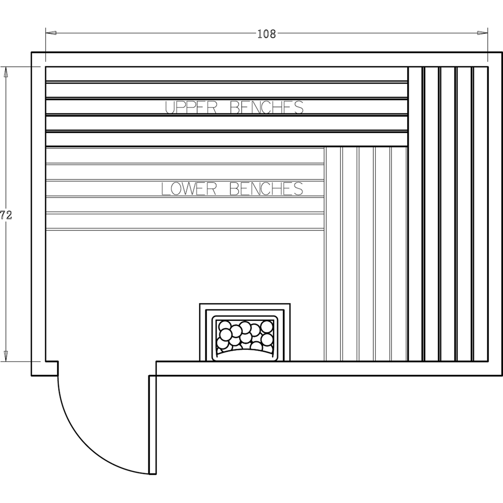 Finnish Sauna Builders 6' x 9' x 7' Pre-Cut Sauna Kit Option 5 / 7 Foot Tall / No Backrest,Option 5 / 7 Foot Tall / Backrest - $386.10,Option 5 / 8 Foot Tall + $425.70 / No Backrest,Option 5 / 8 Foot Tall + $425.70 / Backrest - $386.10 Finnish Sauna Builders Screenshot2022-09-28at12.37.26PM.png